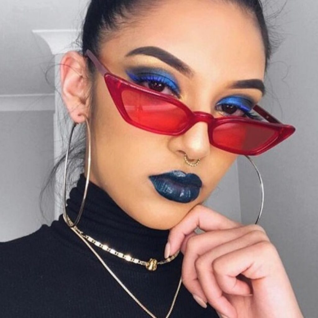 Vintage Sunglasses WomenEye Luxury Brand Designer Sun